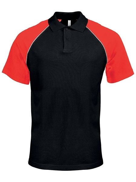 polo-uomo-personalizzate-a-manica-corta-top-tex-black - red.jpg